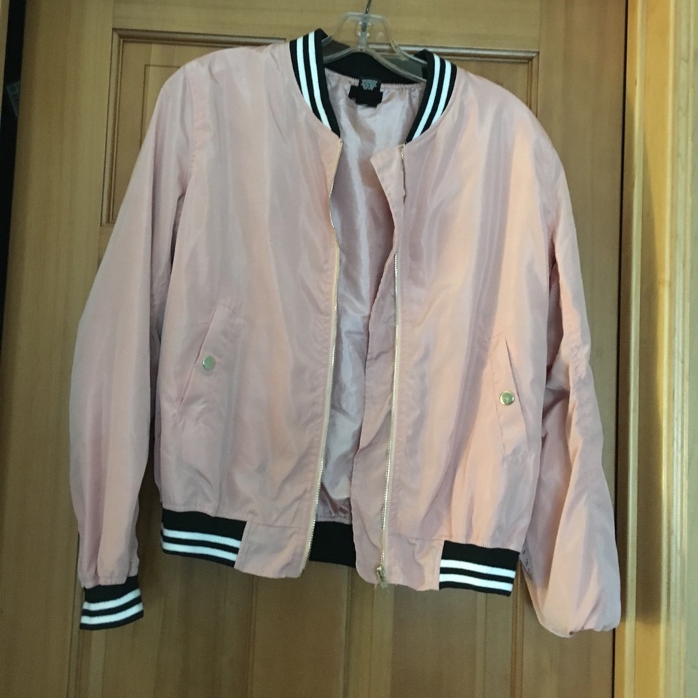 Pink Bomber Jacket - Picture 2 of 2